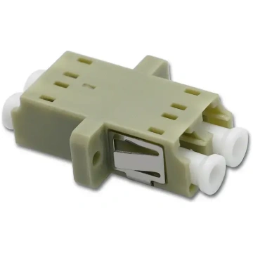Qoltec Adapter fiber optic LC/UPC | Duplex | Multi