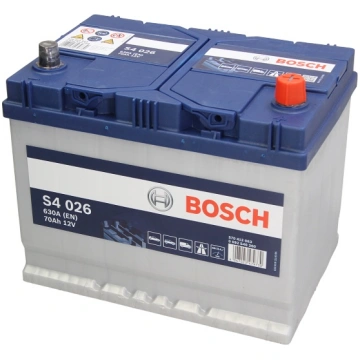 Akumulators BOSCH S4 0 092 S40 260 12V 70Ah 630A S