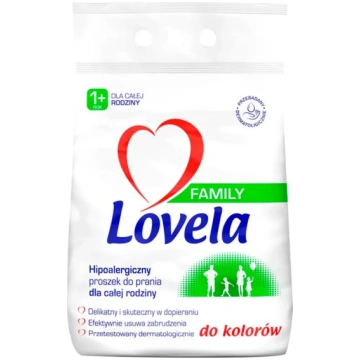 LOVELA_Family hipoalerģisks krāsains veļas pulveri