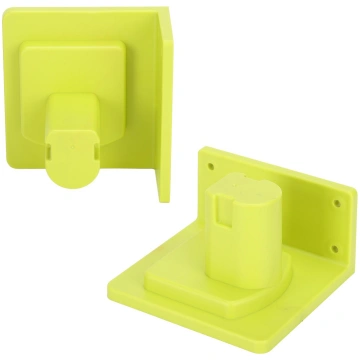 2Pcs Wall Mount Bracket ABS Tool Holder Stand Supp