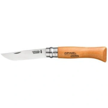 Opinel Nr. 8 tērauda makšķerēšanas nazis ar dižskā