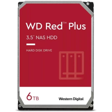 Western Digital Red Plus internal hard drive 6 TB 