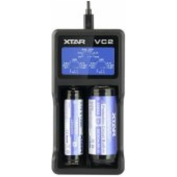 XTAR VC2 Charger lādēšanas ierīce VC2-XTAR