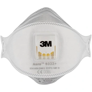 3M Aura maska izolācijai un cietajam kokam 9332+, 