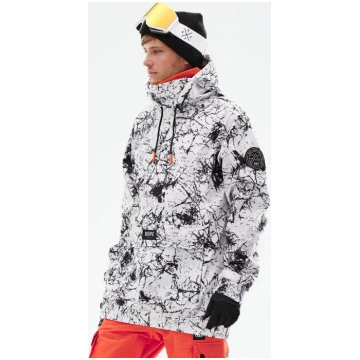 Dope Wylie Snowboard Jacket Men Patch Rock
