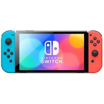 Nintendo Switch (OLED model), game console (neon r