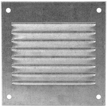 Reste vent. metāla 100x100mm MR1010Zn cinkota 4750