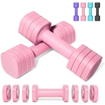 Passer 4,54 kg hanteles, regulējamas, 4-in-1 hante