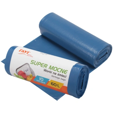 LDPE atkritumu maisi 60L 60 x 80 cm 10 gab. 15.5 x