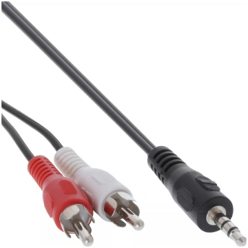 Audio kabelis 2x RCA male InLine 89944 3.5mm Stere