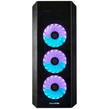 Case CHIEFTEC ATX/micro ATX/Mini-ATX Black Midi To