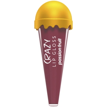 HISKIN Crazy Lūpu spīdums Pasifloras auglis, 6 ml