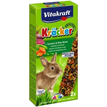 Vitakraft Kracker kārums trusēniem 2 gab. — dārzeņ
