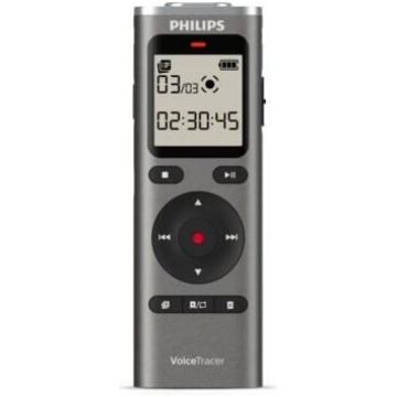 PHILIPS diktafons, 8GB, sudraba (DVT1170)