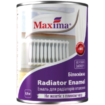 Radiatoru krāsa Maxima alkīda emalja