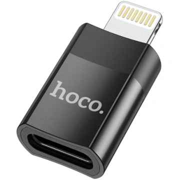 USB C to Lightning Adapter Hoco UA17 black