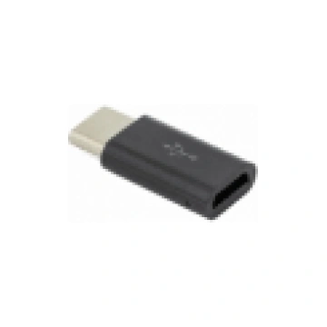 Sbox Micro USB 2.0 F. -> TYPE C M. Black AD.USB-C 