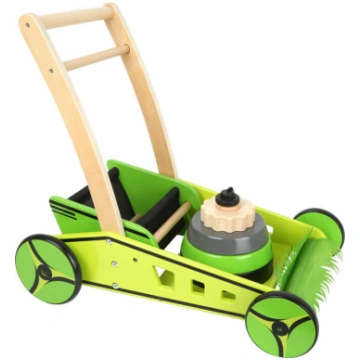 Koka staigulis Lawn Mower, rotaļu zāles pļāvējs Le