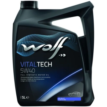 Wolf VITALTECH 5W40 4L API SN/CF, ACEA A3/B4-12 WE