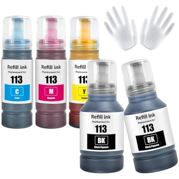 113 Tintes daudzpakete, kas saderīga ar Epson EcoT