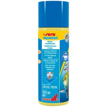SERA AQUATAN līdzeklis ūdens attīrīšanai 100ML