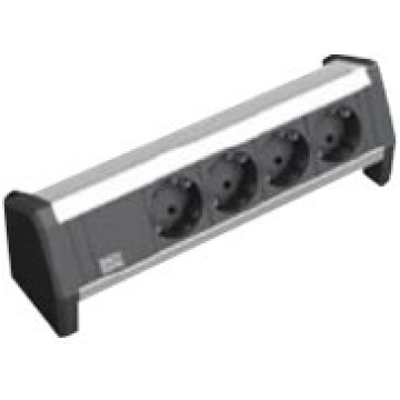 Bachmann DESK 1 339.1000 - black / silver - 4 sock