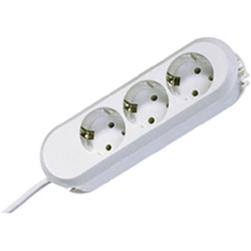 Bachmann SMART socket strip 3x earthing contact, w