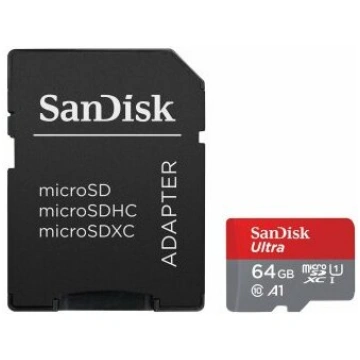 SanDisk Ultra microSDXC Atmiņas Karte 64GB | SDSQU