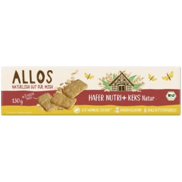 Auzu cepumi nutri + BIO 130g Allos