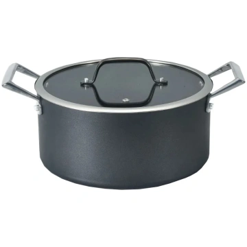 Katls Domoletti BLACK MODERN, Ø24 cm, 4.5 l, melna
