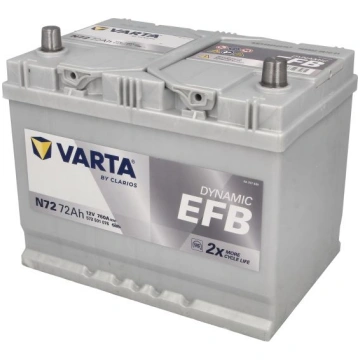 Akumulators VARTA START&STOP EFB EFB572501076 12V 