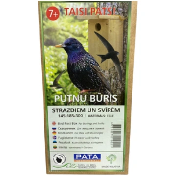 Putnu būris strazdiem un svīrēm 14.5x18.5x30cm