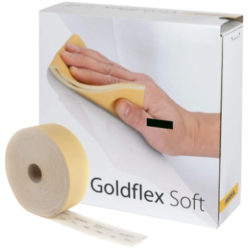Abrasive roller on GOLDFLEX SOFT foam pre-cut - P5