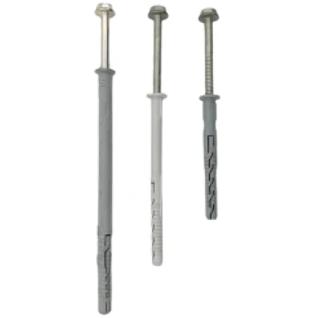 Paмный дюбeль KPR c винтoм DIN 571 (Ø10×80–Ø12×300