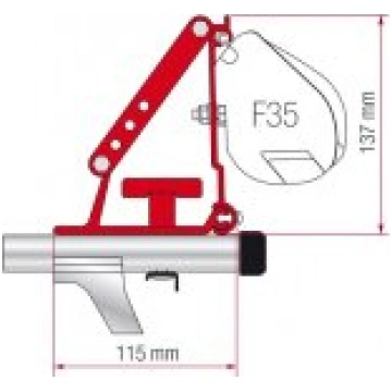 Adapteris Fiamma F35 Pro