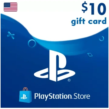 PSN karte 10 USD (ASV) - PlayStation dāvanu karte