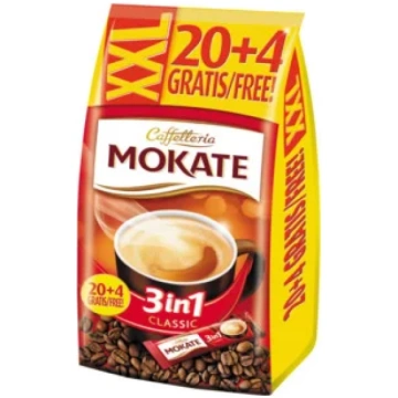 Mokate Šķīstošās kafijas pulveris 3in1 408g » Grez