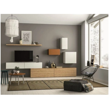 Parete attrezzata componibile SLIM 102 By Dall&apo