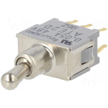 Switch: toggle | Pos: 2 | DPDT | ON-ON | 0.05A/48V