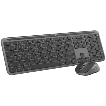 Logitech - Signature Slim Wireless Keyboard and Mo
