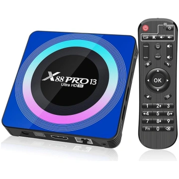 Android TV Box 13.0, X88PRO Android Box 2GB 16GB Q