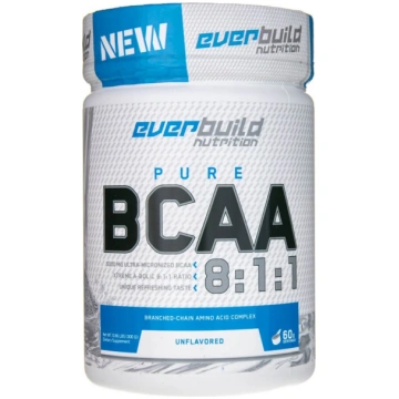 "Everbuild Nutrition" BCAA 8:1:1 bez garšas - 300 