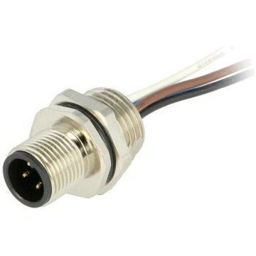 Connector: M12; socket; PIN: 4; male; Micro-Change