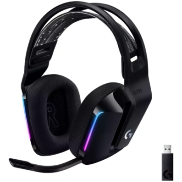Logitech G G733 Bezvadu Speļu RGB Austiņas (981-00