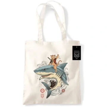 Vincent Trinidad - Catana Shark Tote Bag