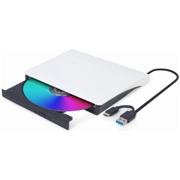 Gembird DVD-USB-031-BW External USB DVD drive, bla