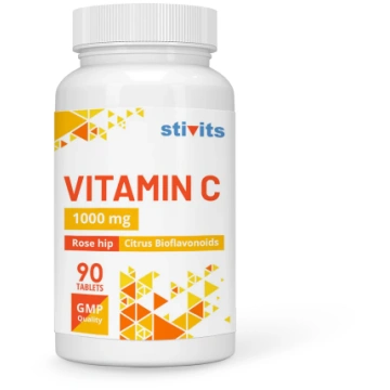 C vitamīns 1000 mg + citrusaugļu bioflavonoīdi + m