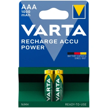 Baterijas lādējamas VARTA Recharge Accu Power AAA 