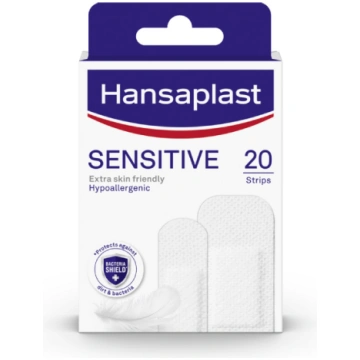 HANSAPLAST Sensitive plāksteri jutīgai ādai N20