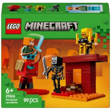 LEGO® 21266 Minecraft Nīderlandes Lavas kauja